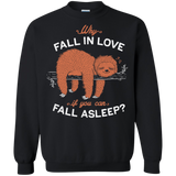 Sweatshirts Black / S Fall Asleep Crewneck Sweatshirt