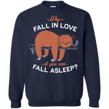 Sweatshirts Navy / S Fall Asleep Crewneck Sweatshirt