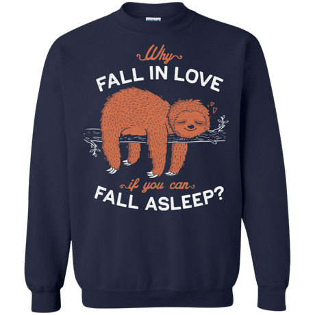 Sweatshirts Navy / S Fall Asleep Crewneck Sweatshirt