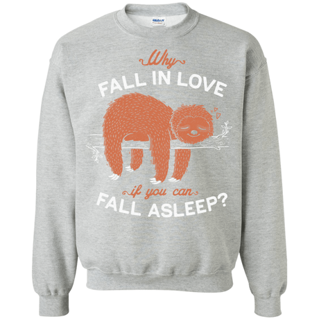 Sweatshirts Sport Grey / S Fall Asleep Crewneck Sweatshirt