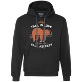 Sweatshirts Black / S Fall Asleep Premium Fleece Hoodie