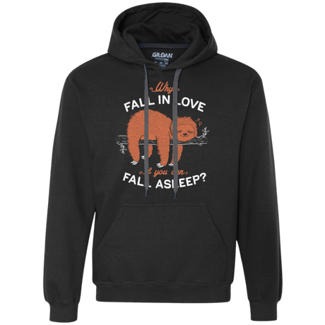 Sweatshirts Black / S Fall Asleep Premium Fleece Hoodie