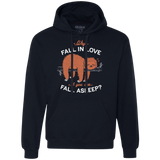 Sweatshirts Navy / S Fall Asleep Premium Fleece Hoodie