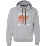 Sweatshirts Sport Grey / L Fall Asleep Premium Fleece Hoodie