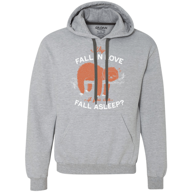 Sweatshirts Sport Grey / L Fall Asleep Premium Fleece Hoodie