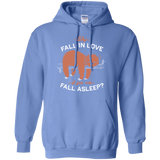 Sweatshirts Carolina Blue / S Fall Asleep Pullover Hoodie