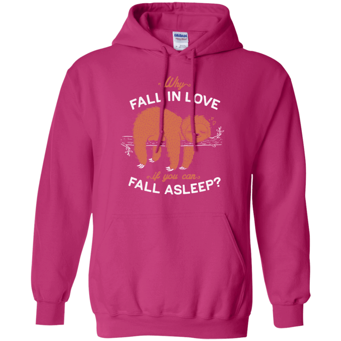 Sweatshirts Heliconia / S Fall Asleep Pullover Hoodie