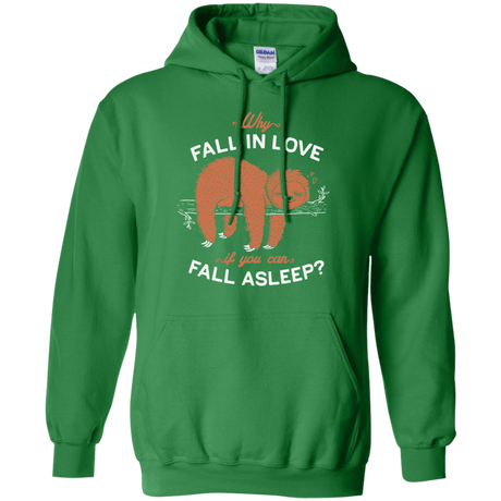 Sweatshirts Irish Green / S Fall Asleep Pullover Hoodie