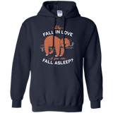 Sweatshirts Navy / S Fall Asleep Pullover Hoodie