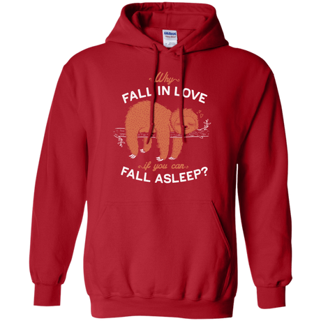 Sweatshirts Red / S Fall Asleep Pullover Hoodie