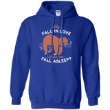 Sweatshirts Royal / S Fall Asleep Pullover Hoodie