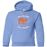 Sweatshirts Carolina Blue / YS Fall Asleep Youth Hoodie