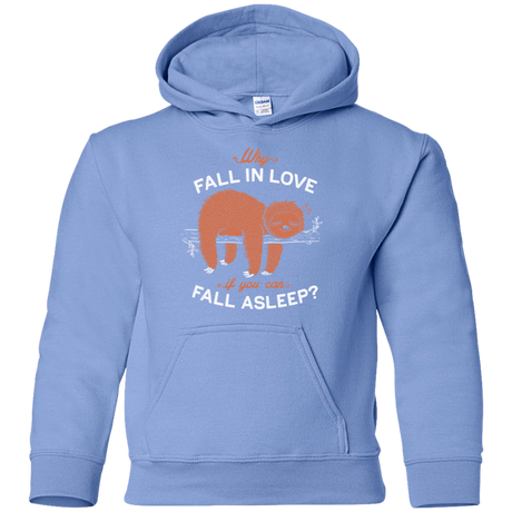 Sweatshirts Carolina Blue / YS Fall Asleep Youth Hoodie