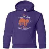 Sweatshirts Purple / YS Fall Asleep Youth Hoodie