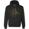 Sweatshirts Black / S Falling in Leaves Premium Fleece Hoodie
