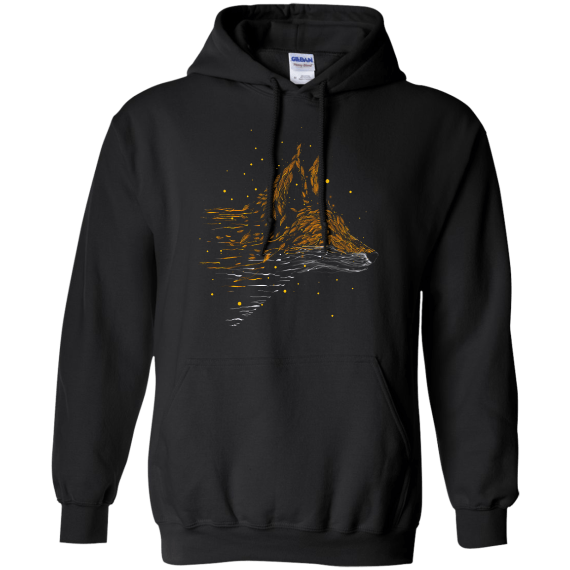 Sweatshirts Black / S Falling in Leaves Pullover Hoodie
