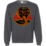 Sweatshirts Dark Heather / S Familiar Reptile Crewneck Sweatshirt