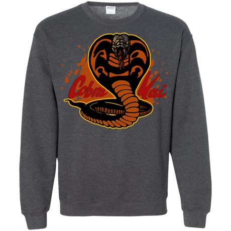 Sweatshirts Dark Heather / S Familiar Reptile Crewneck Sweatshirt
