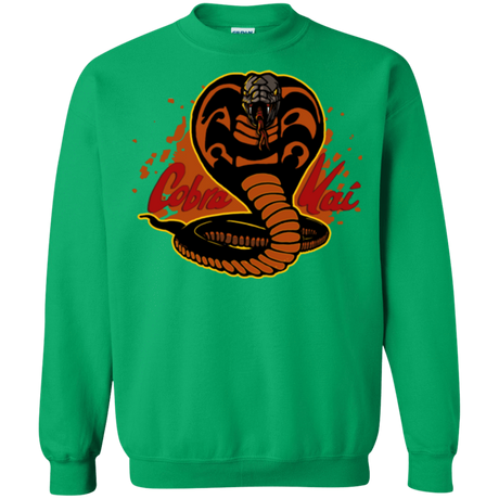 Sweatshirts Irish Green / S Familiar Reptile Crewneck Sweatshirt
