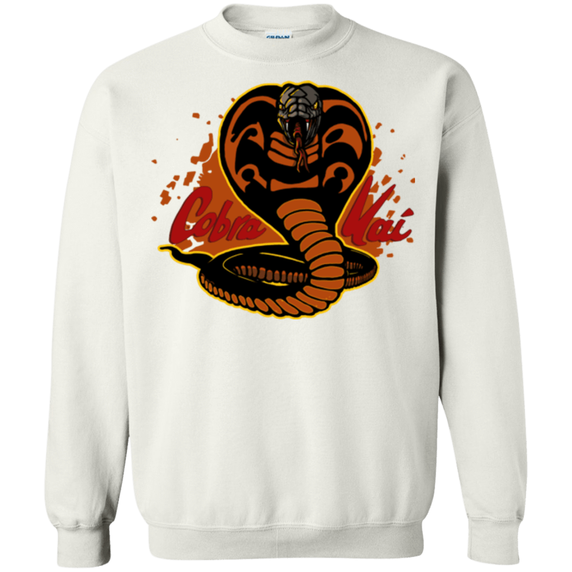 Sweatshirts White / S Familiar Reptile Crewneck Sweatshirt