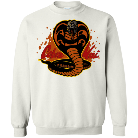 Sweatshirts White / S Familiar Reptile Crewneck Sweatshirt