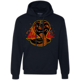 Sweatshirts Navy / S Familiar Reptile Premium Fleece Hoodie