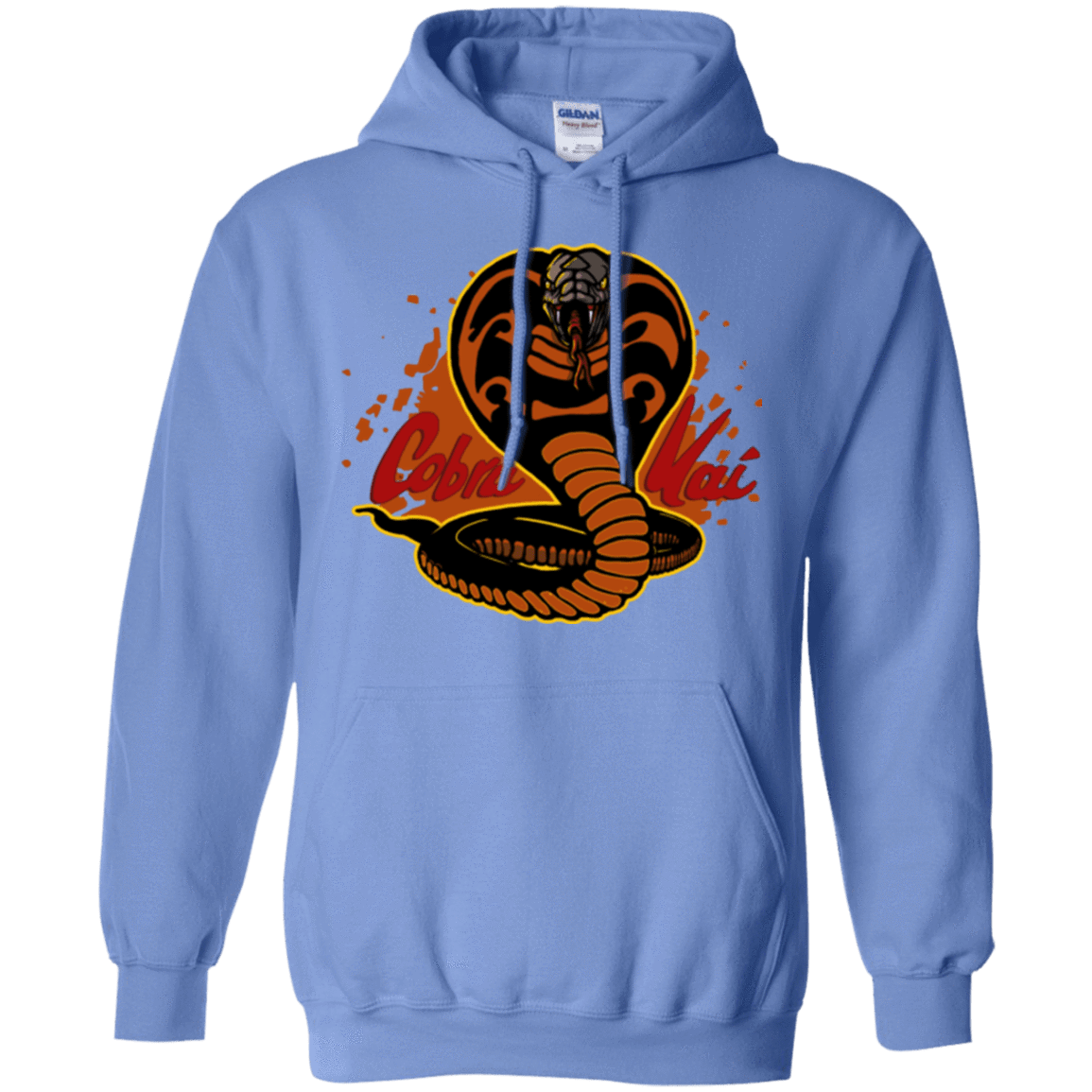 Sweatshirts Carolina Blue / S Familiar Reptile Pullover Hoodie