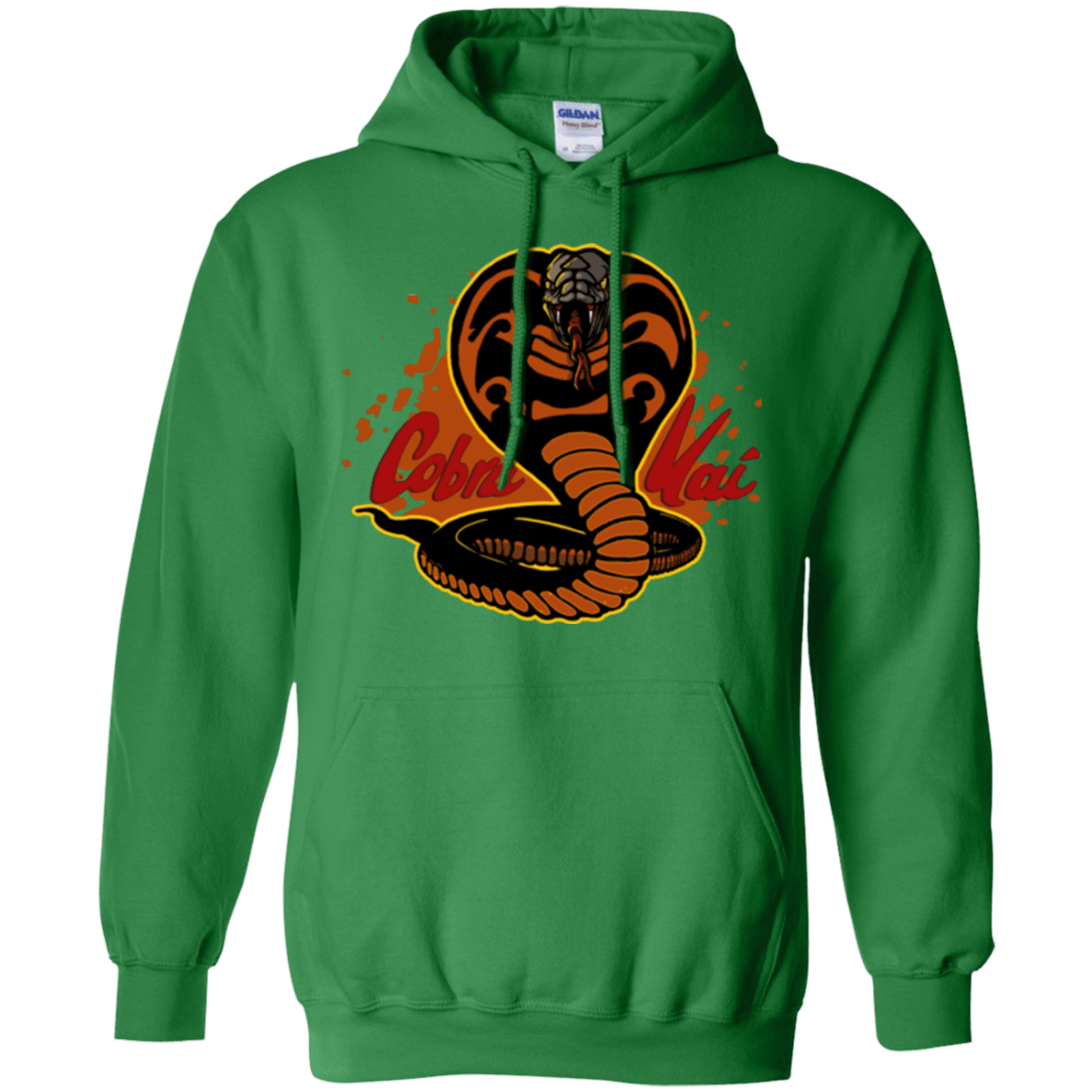 Sweatshirts Irish Green / S Familiar Reptile Pullover Hoodie