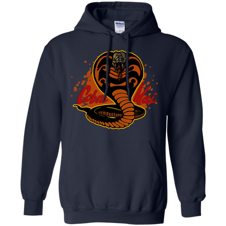 Sweatshirts Navy / S Familiar Reptile Pullover Hoodie