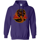 Sweatshirts Purple / S Familiar Reptile Pullover Hoodie
