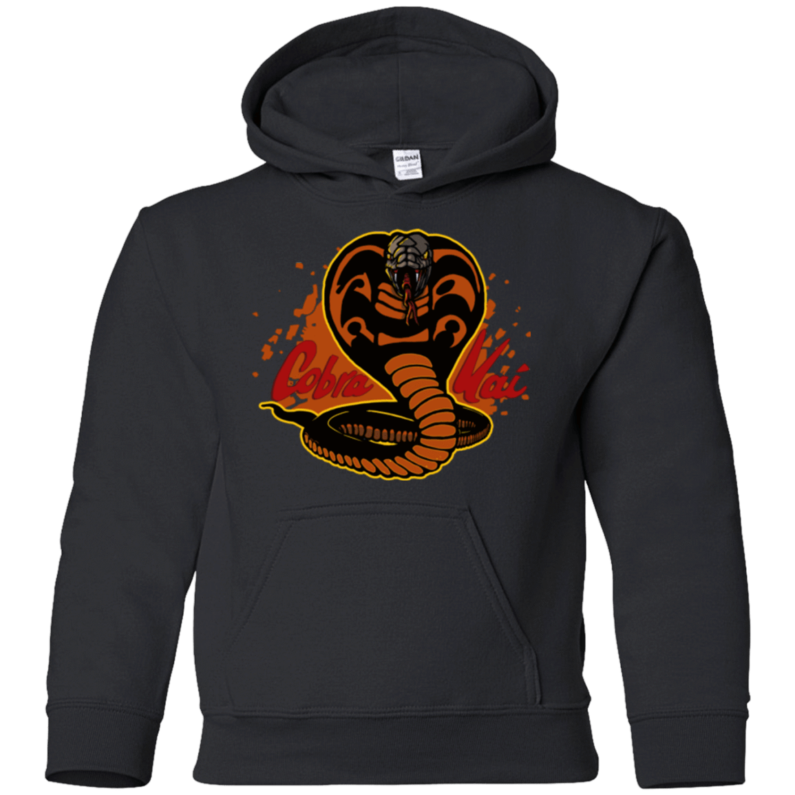 Sweatshirts Black / YS Familiar Reptile Youth Hoodie