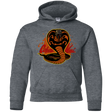 Sweatshirts Dark Heather / YS Familiar Reptile Youth Hoodie