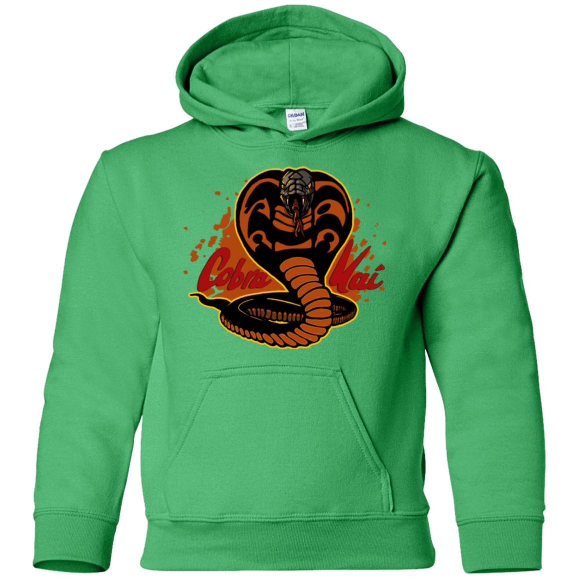 Sweatshirts Irish Green / YS Familiar Reptile Youth Hoodie