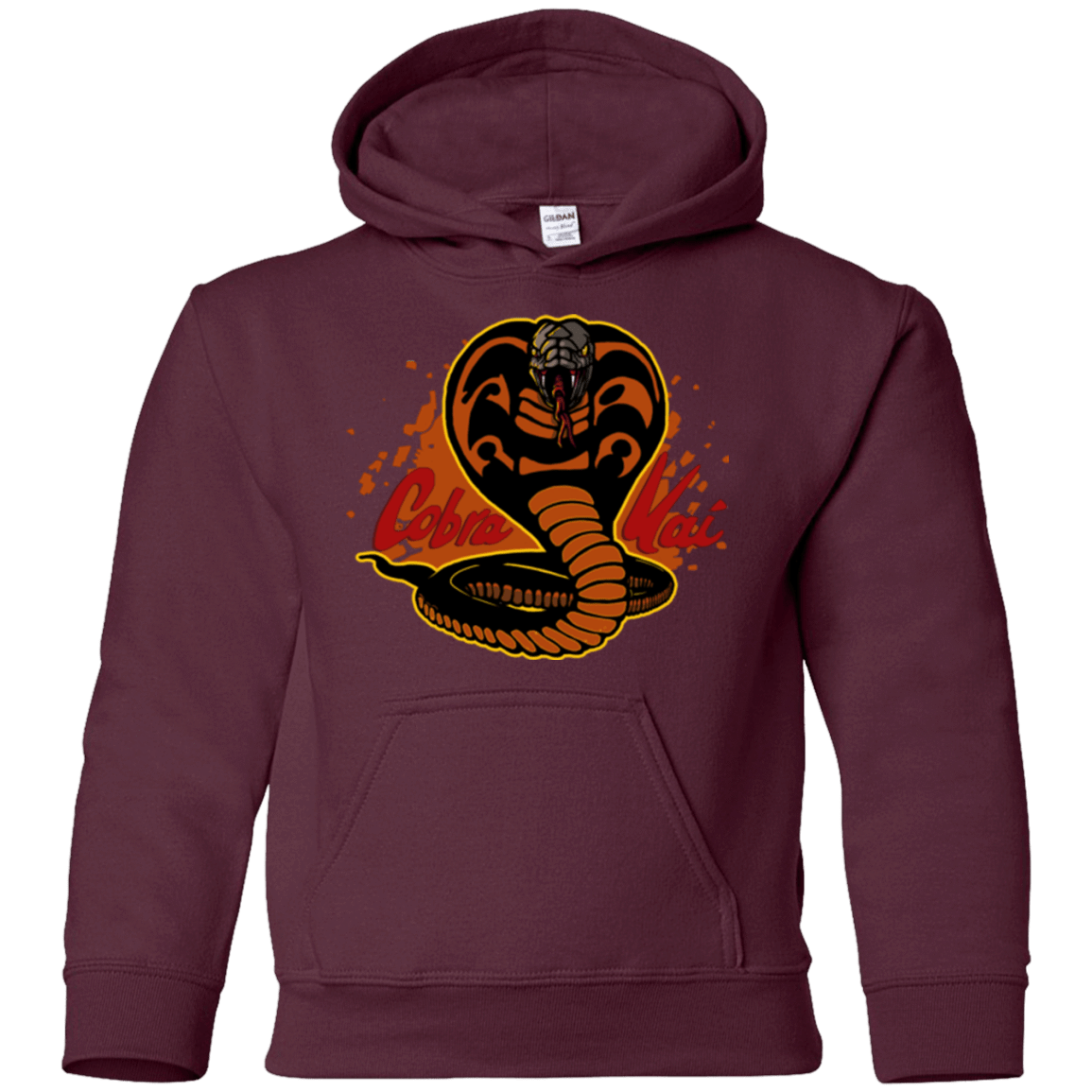 Sweatshirts Maroon / YS Familiar Reptile Youth Hoodie