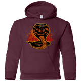 Sweatshirts Maroon / YS Familiar Reptile Youth Hoodie