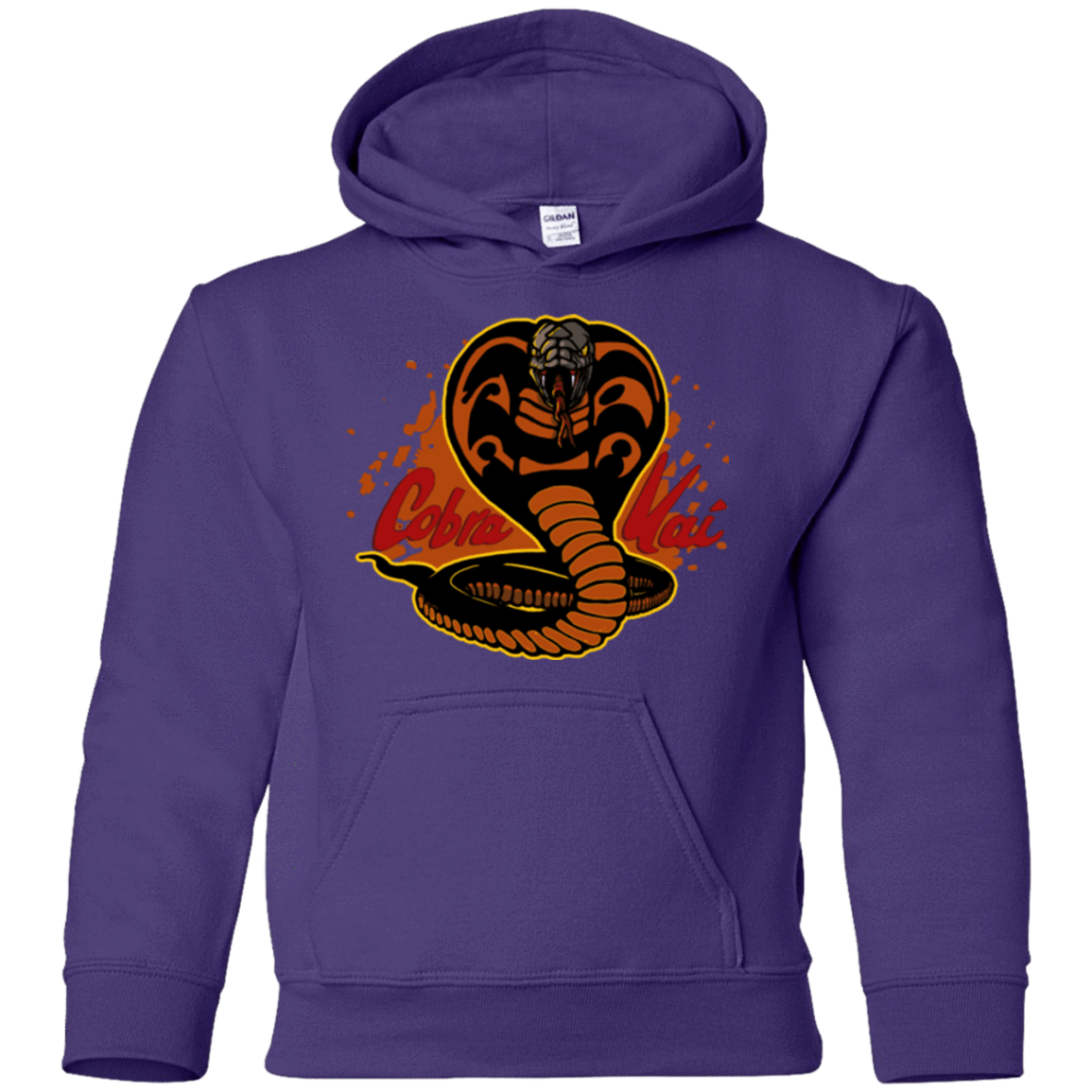 Sweatshirts Purple / YS Familiar Reptile Youth Hoodie