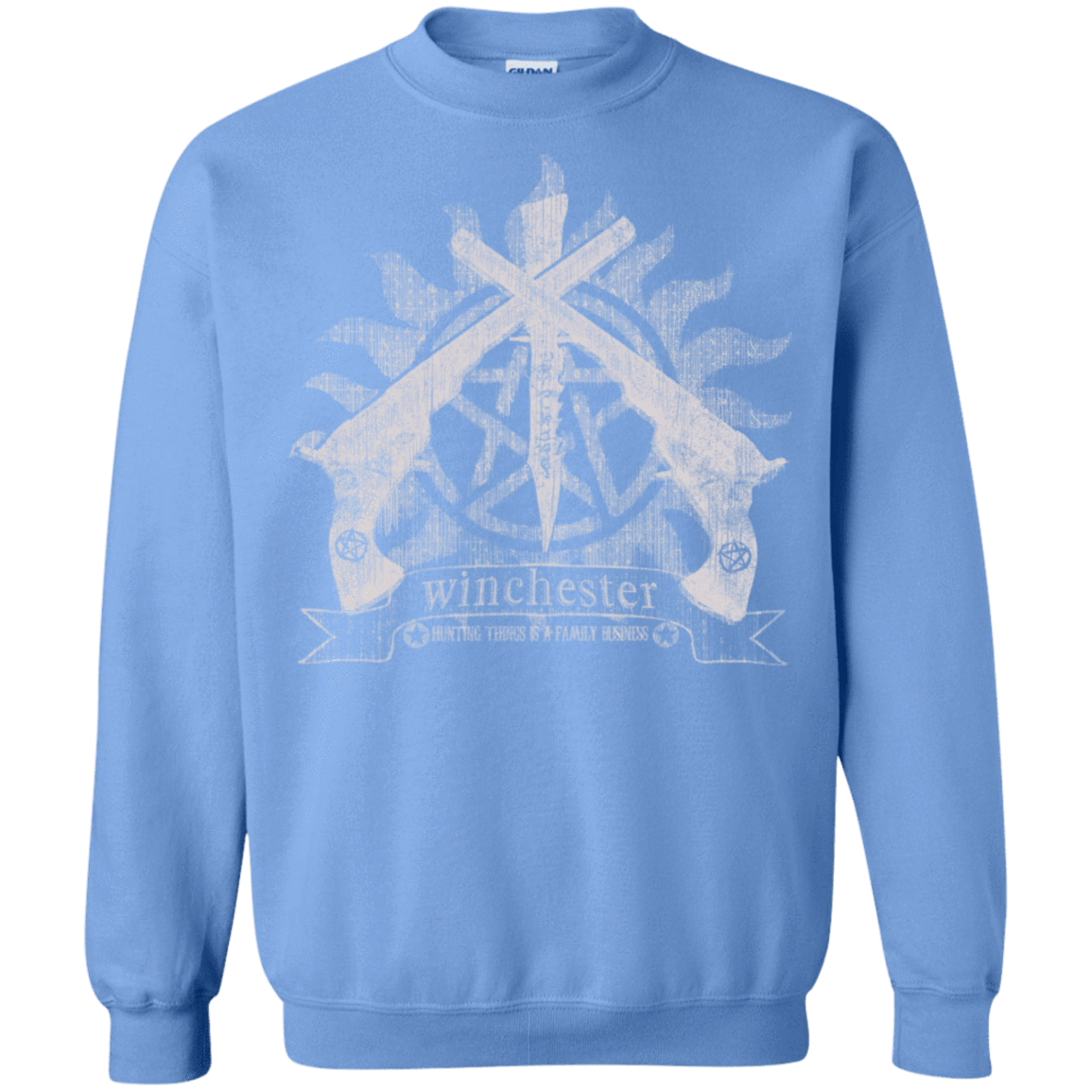 Sweatshirts Carolina Blue / S Family Business Crewneck Sweatshirt