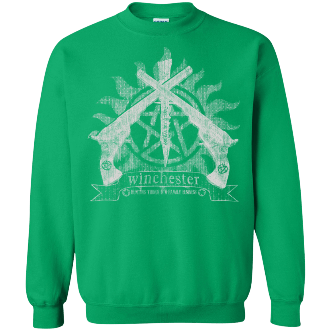 Sweatshirts Irish Green / S Family Business Crewneck Sweatshirt