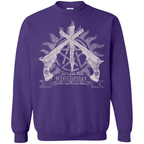 Sweatshirts Purple / S Family Business Crewneck Sweatshirt