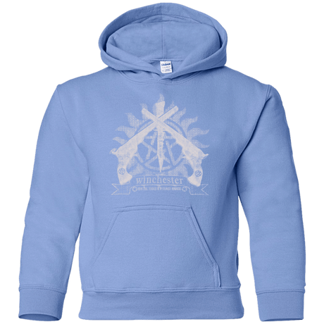 Sweatshirts Carolina Blue / YS Family Business Youth Hoodie
