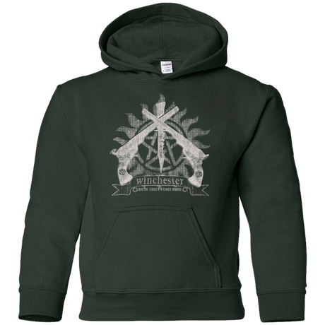 Sweatshirts Forest Green / YS Family Business Youth Hoodie