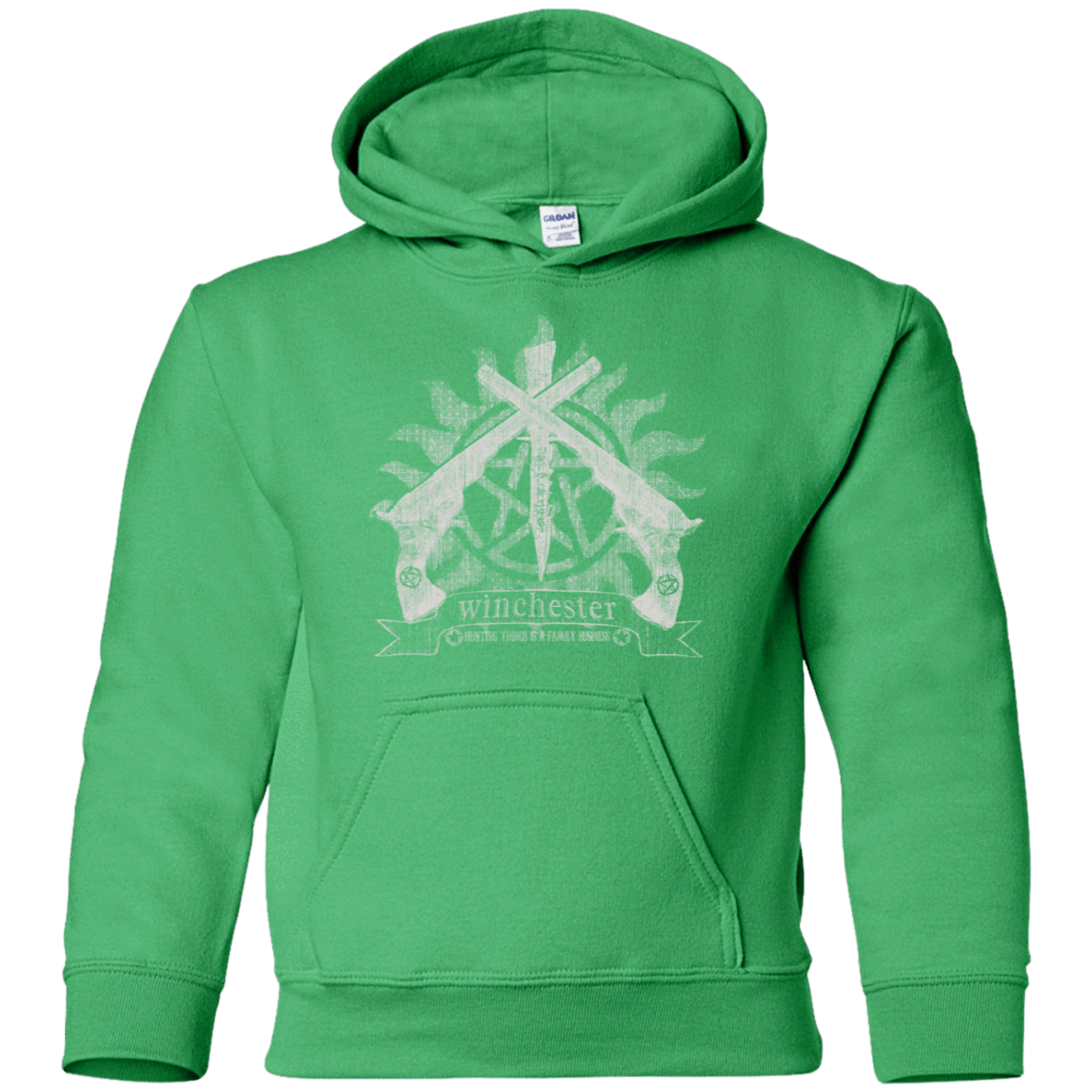 Sweatshirts Irish Green / YS Family Business Youth Hoodie