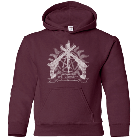 Sweatshirts Maroon / YS Family Business Youth Hoodie