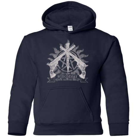 Sweatshirts Navy / YS Family Business Youth Hoodie