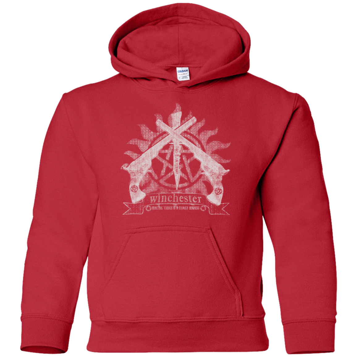 Sweatshirts Red / YS Family Business Youth Hoodie