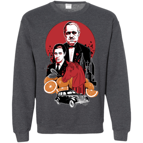 Sweatshirts Dark Heather / Small Family Cursed Crewneck Sweatshirt