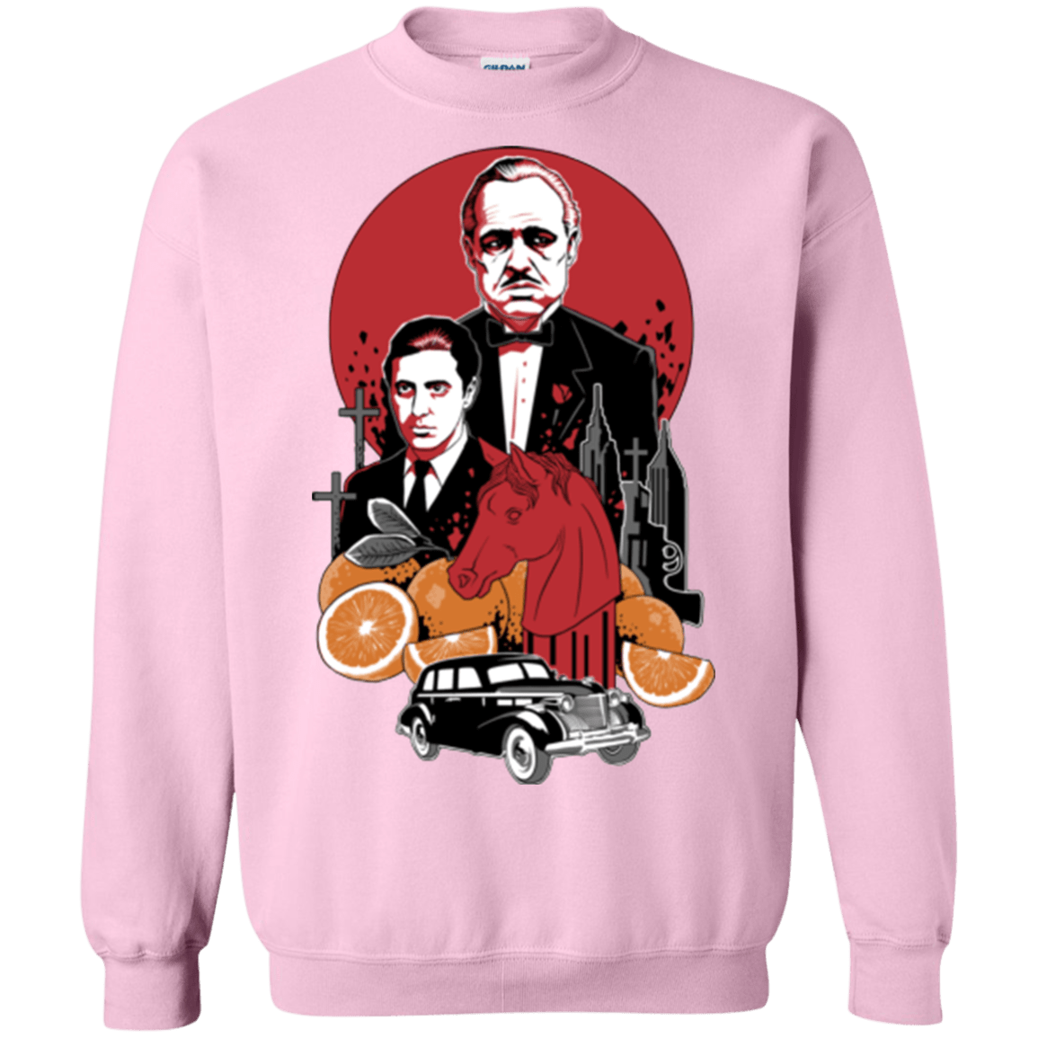 Sweatshirts Light Pink / Small Family Cursed Crewneck Sweatshirt