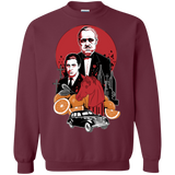 Sweatshirts Maroon / Small Family Cursed Crewneck Sweatshirt