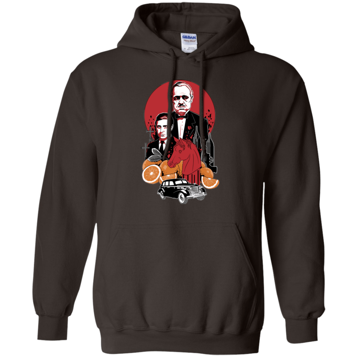 Sweatshirts Dark Chocolate / Small Family Cursed Pullover Hoodie