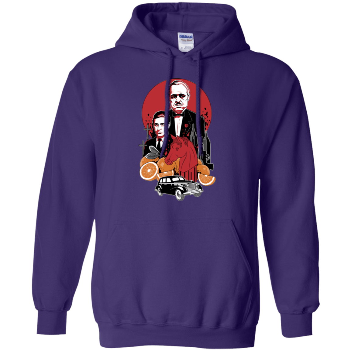 Sweatshirts Purple / Small Family Cursed Pullover Hoodie
